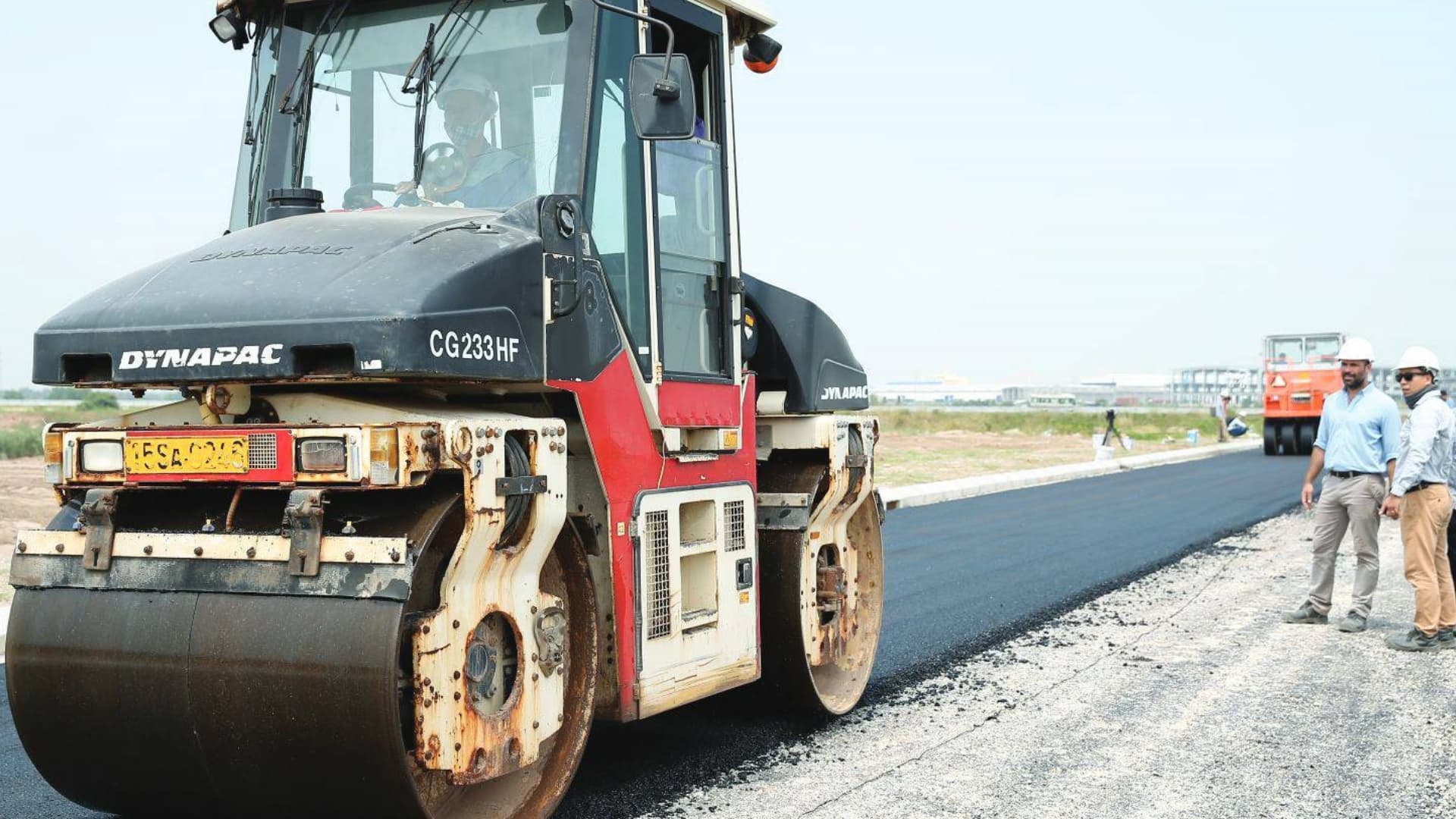 FIRST ROAD ENHANCED BY PLASTIC IN VIETNAM